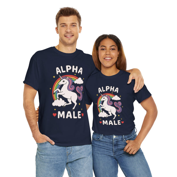 Alpha Male Unicorn Unisex t-shirt