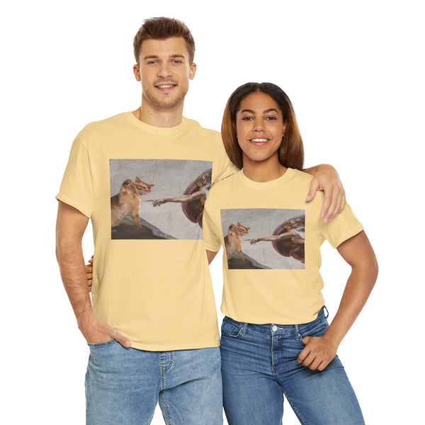 The Creation Of Cat Unisex t-shirt