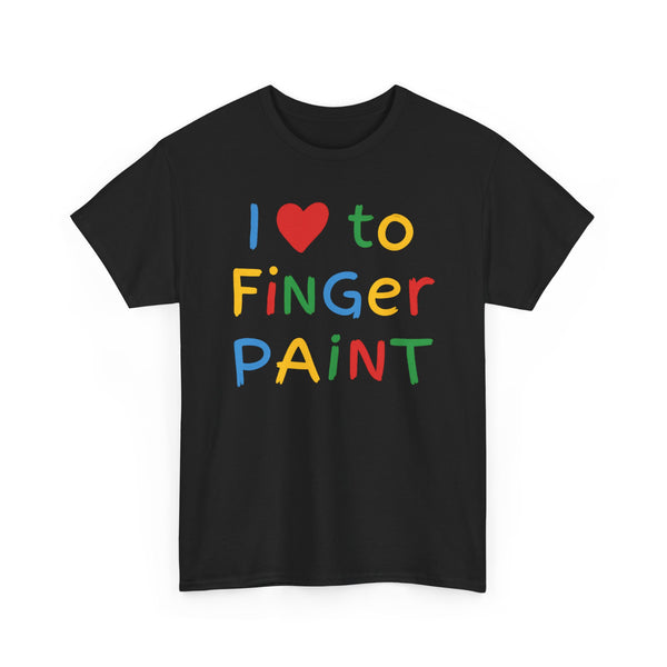 I Love To Finger Paint