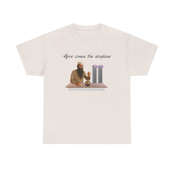 Here Comes the Airplane Unisex t-shirt