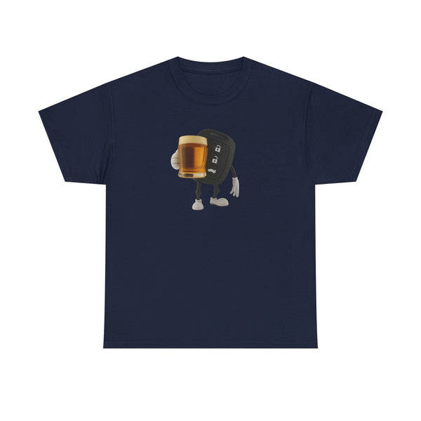 Car Keys With Beer Unisex t-shirt