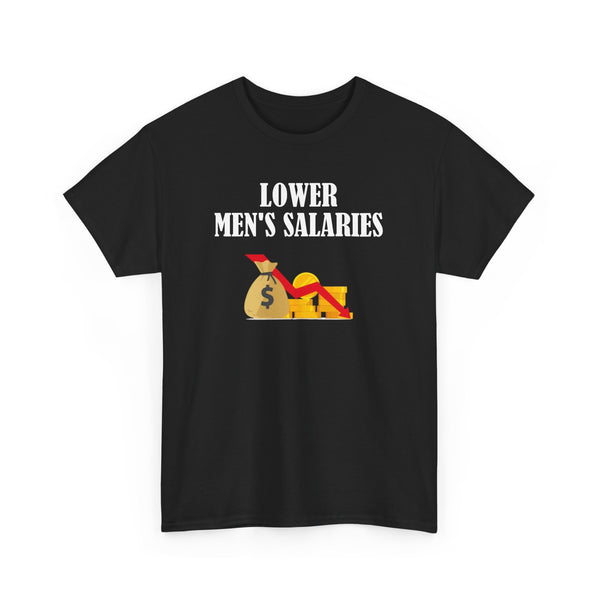 Lower men's salaries
