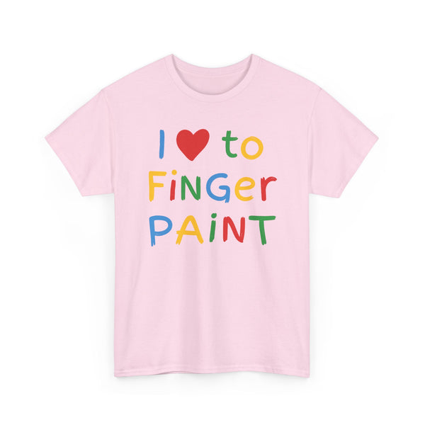I Love To Finger Paint