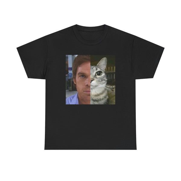 Dexter And Cat Unisex t-shirt