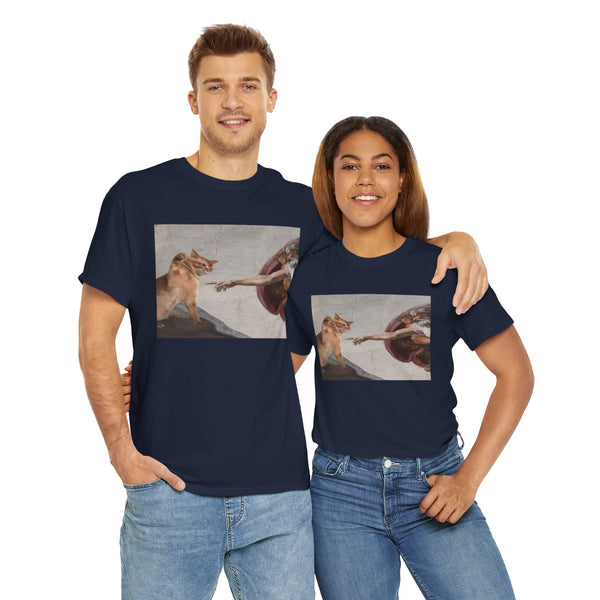The Creation Of Cat Unisex t-shirt