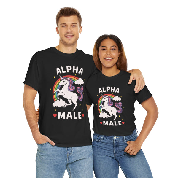 Alpha Male Unicorn Unisex t-shirt