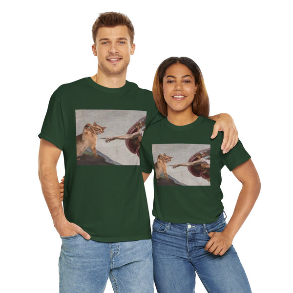 The Creation Of Cat Unisex t-shirt