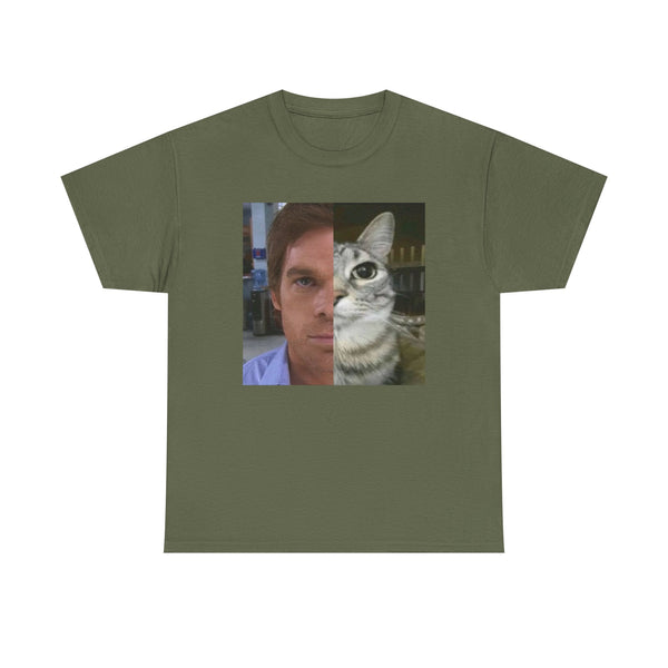 Dexter And Cat Unisex t-shirt
