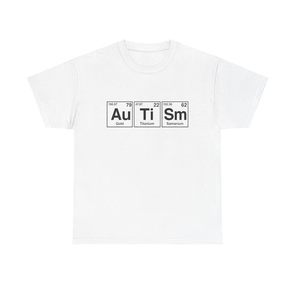 Autism Periodic Table Unisex t-shirt