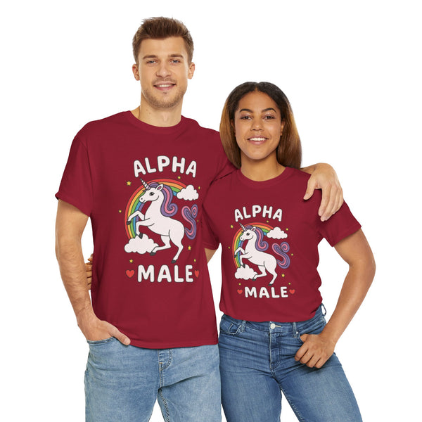 Alpha Male Unicorn Unisex t-shirt
