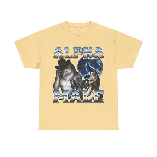 Alpha Male Wolf Unisex t-shirt