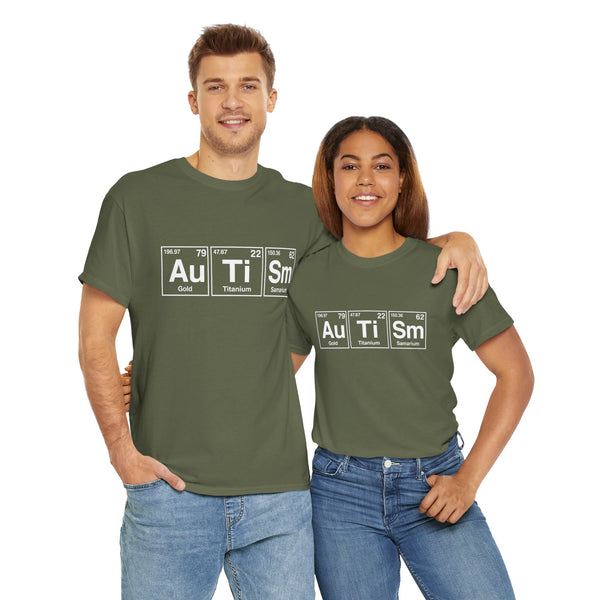 Autism Periodic Table Unisex t-shirt