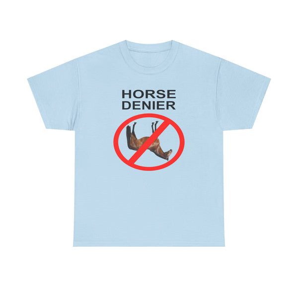 Horse Denier Unisex t-shirt