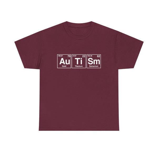 Autism Periodic Table Unisex t-shirt