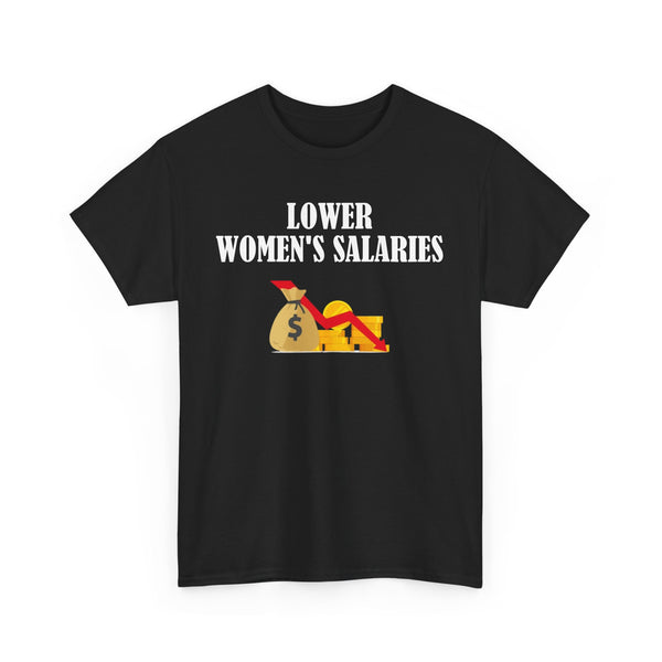 Lower women's salaries