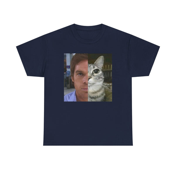Dexter And Cat Unisex t-shirt